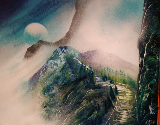 S’évader sur un chemin de montagne